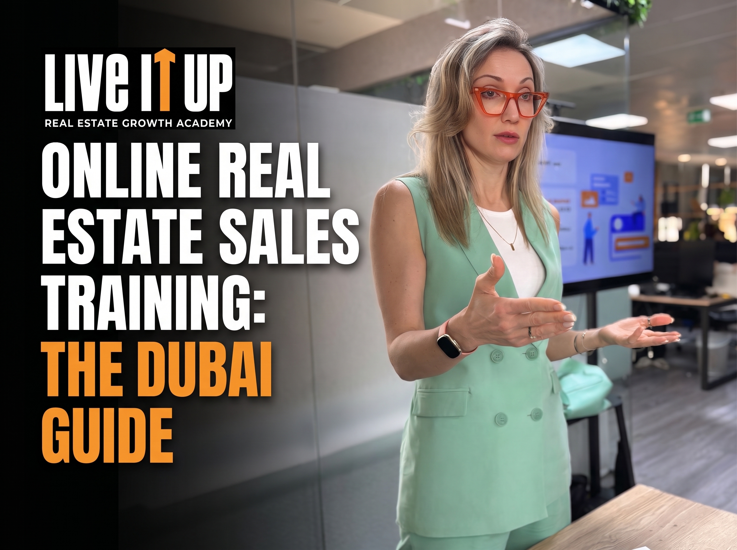 Online real estate sales training — Olga Sinenko's Dubai off-plan and secondary market course system