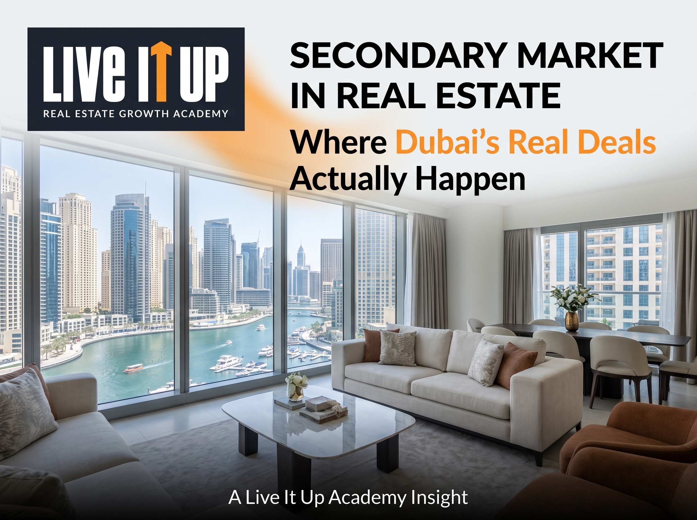 Secondary market in real estate — Olga Sinenko explaining Dubai resale property sales strategy
